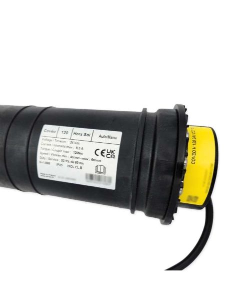 Moteur Sirem COVEO 120 AFC hors-sol pour volet de piscine