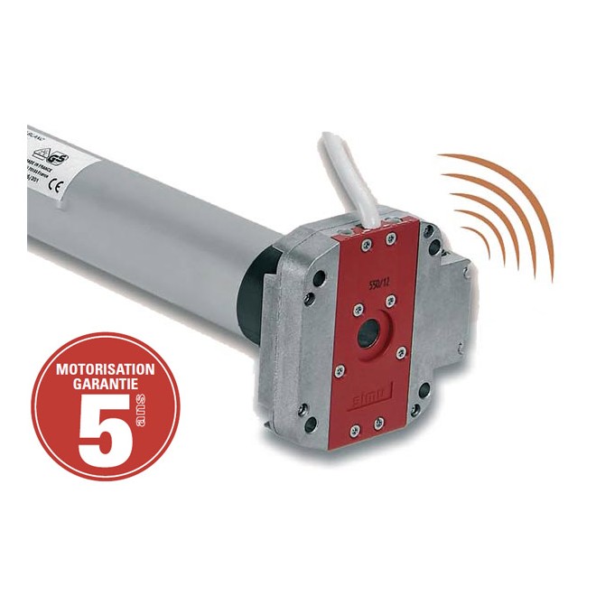 Moteur Simu DMI 5 Hz Radio Ø50 - 10 Nm