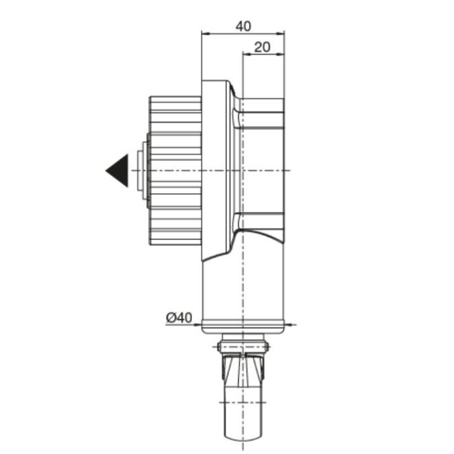 Treuil réduc 1/4,4 Geiger 412F727 schéma