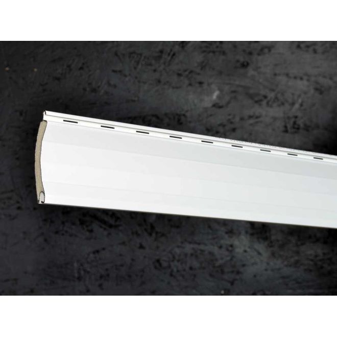Lame 43mm Aluminium Blanc 225cm de long dos