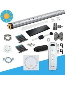 Axe motorisé Somfy RS100 SOLAR io