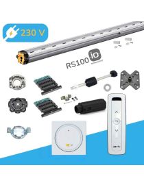 Axe motorisé Somfy RS100 io Radio