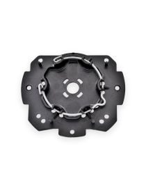 Support moteur Somfy Aluréno + anneau monté vue haute