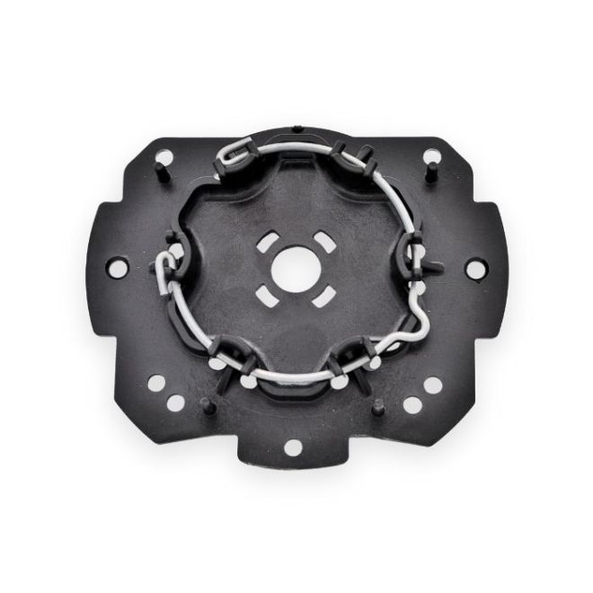 Support moteur Somfy Aluréno + anneau monté vue haute