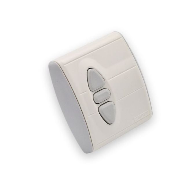 Inverseur Somfy Inis DC roller blind de profil