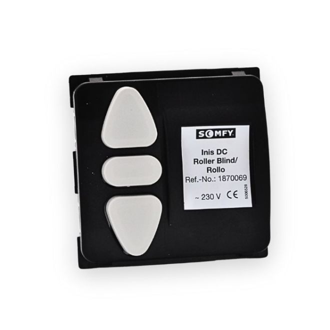 Inverseur Somfy Inis DC roller blind manette