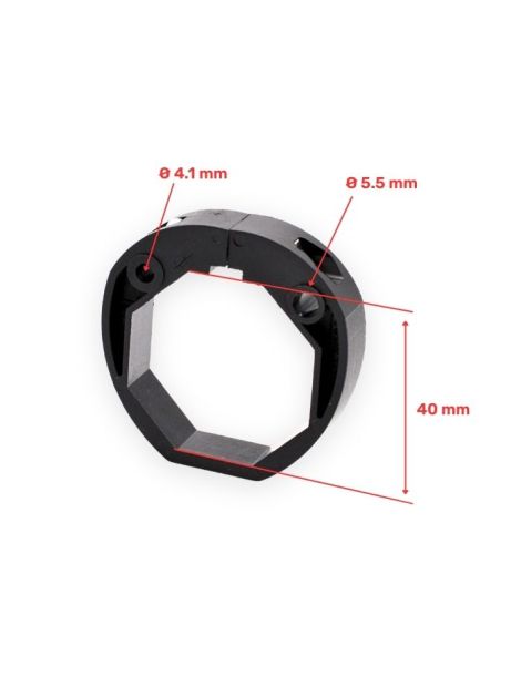 Bague verrou pour tube Octo40 système VAS côte