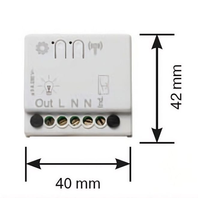 Récepteur radio Becker LightControl LC120 PLUS cotes