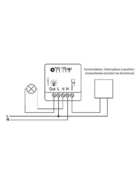 Récepteur radio Becker LightControl LC120 PLUS schéma