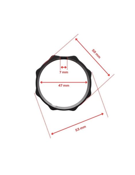 adaptations moteur simu-Somfy Ø50 - Tube octo 50 Selve côtes couronne