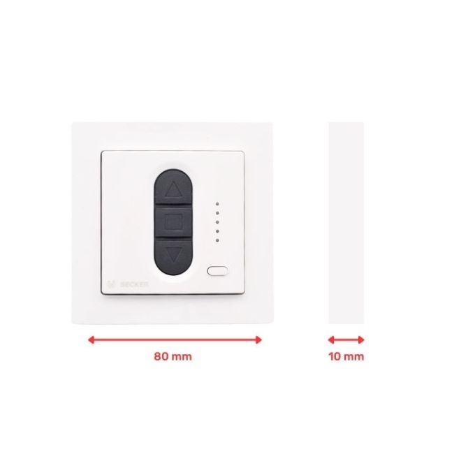 Emetteur EC415-III Becker Blanc 5 canaux