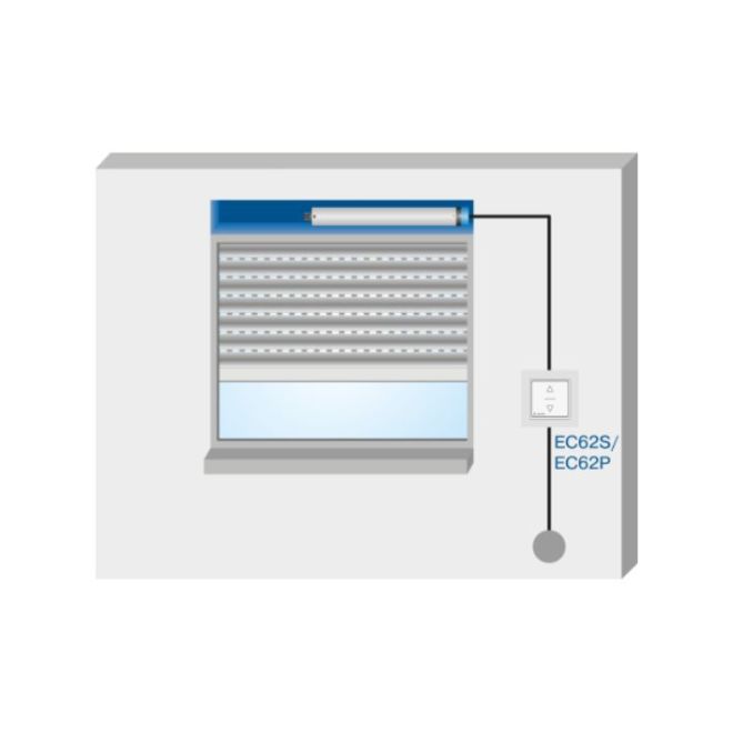 Interrupteur encastré EC62 Stable usage