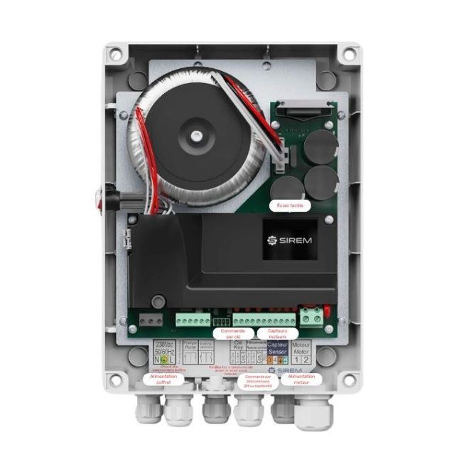 Coffret SIREM COVEO 4020 explication