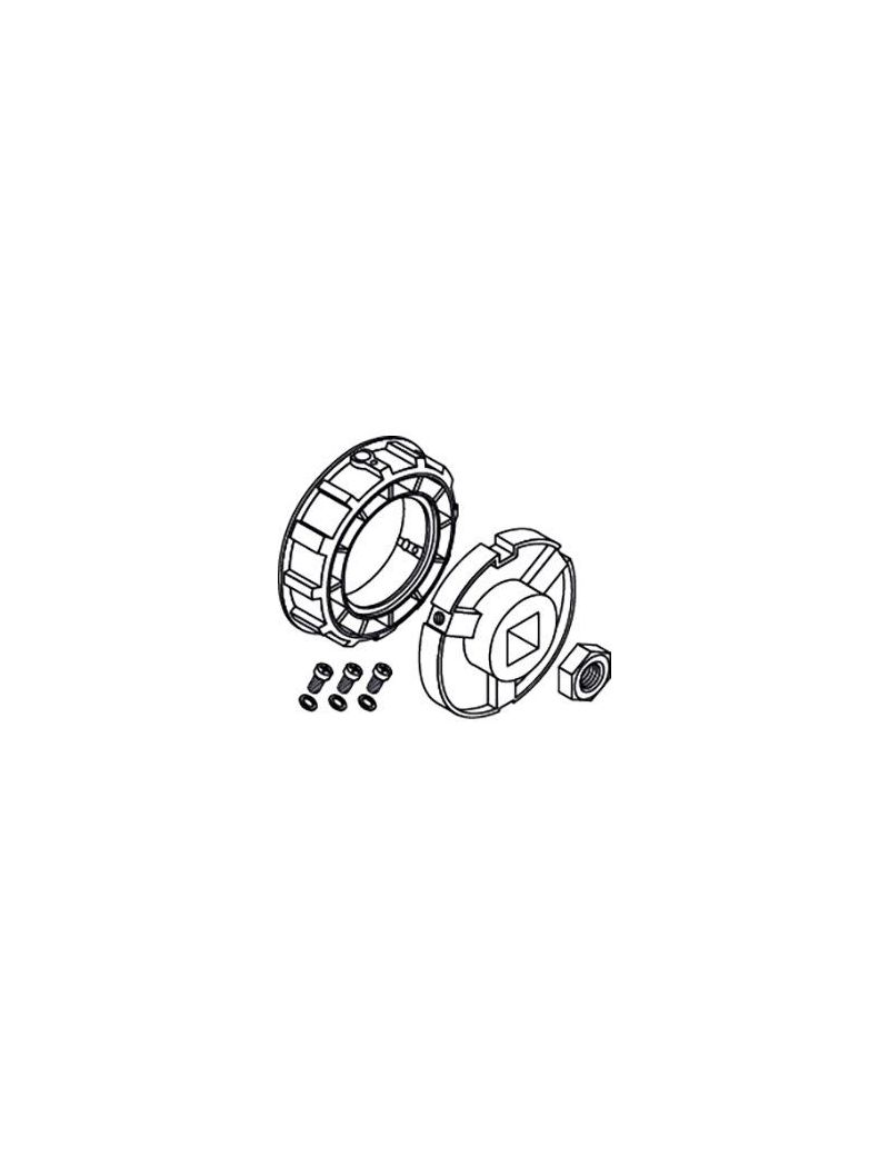 Jeux d'adaptation D.124 moteurs D.80Tube Ø133 x 4mm