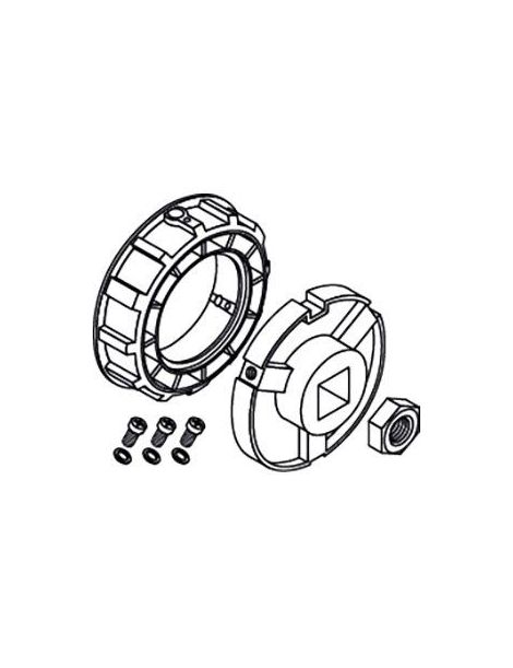 Jeux d'adaptation D.124 moteurs D.80Tube Ø133 x 4mm
