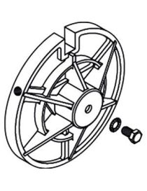 Jeux d'adaptation D.124 moteurs D.80Tube Ø133 x 4mm de 350 à 450Nm