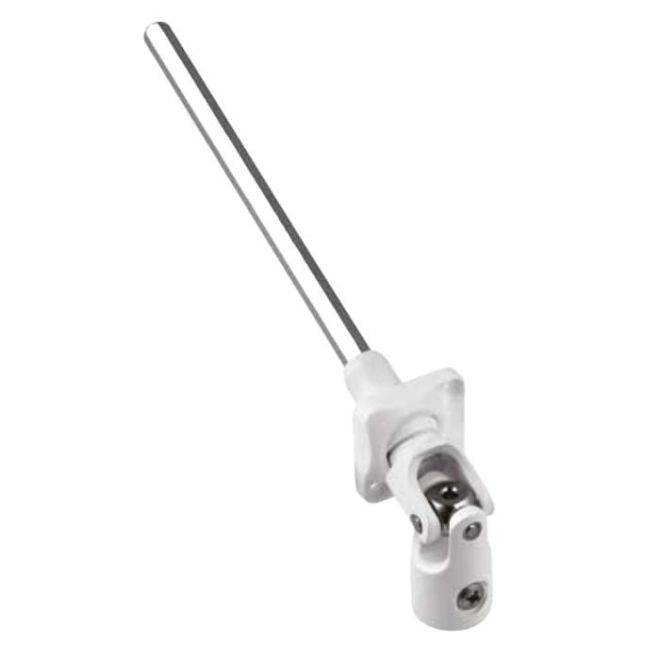 Sortie de caisson 30° 6P7 - Diam 13mm Blanc - 3 trous