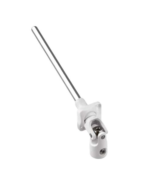 Sortie de caisson 30° 6P7 - Diam 13mm Blanc - 3 trous