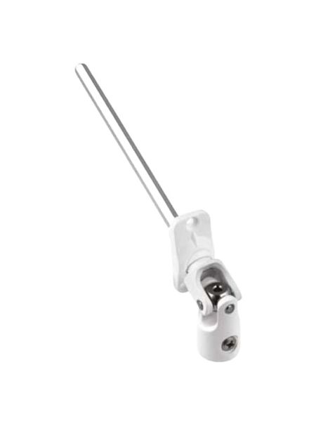Sortie de caisson 30° 6P7 - diam 13mm Blanc