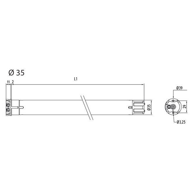 Moteur Cherubini Movo 6Nm 28tr/min RAPIDE