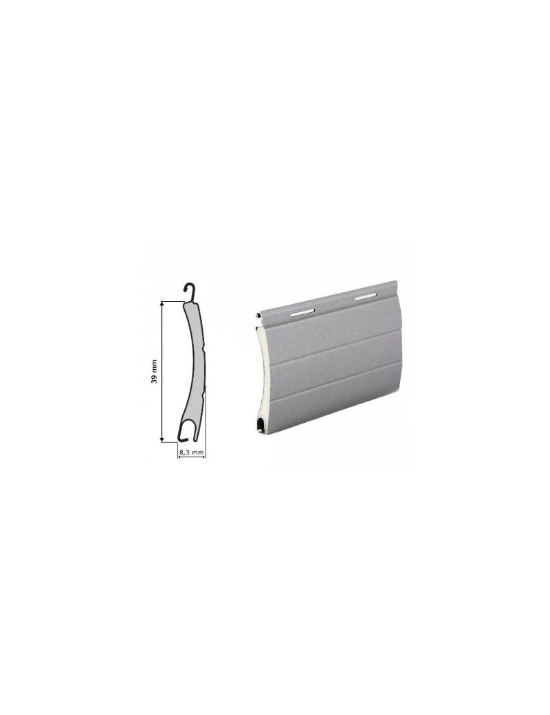 Lame 39mm Aluminium Blanc 115cm de long