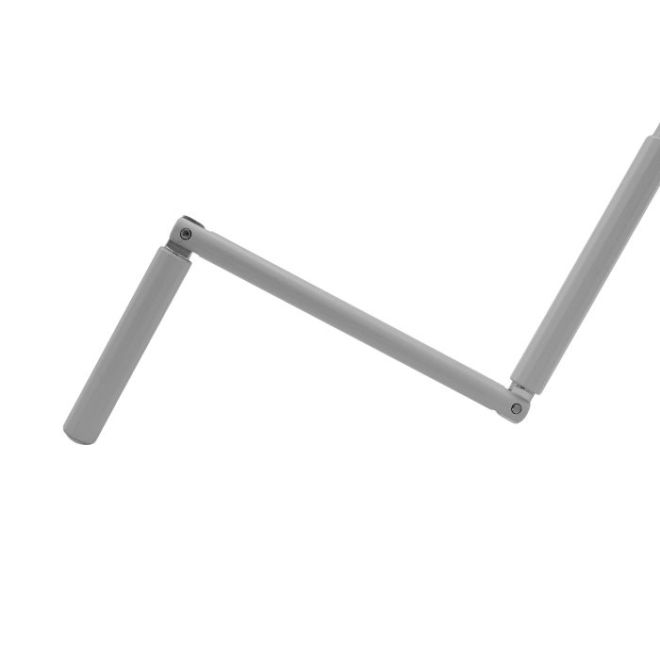 Manivelle Complète Ø13mm Gris 1200mm de long + clip