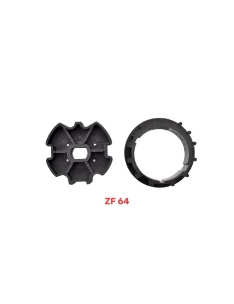 Jeu d'adaptation moteur Eckerman Ø45 - ZF 64