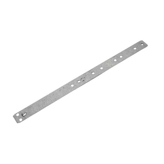 Patte Lucoroll Acier Galvanisé Embouti 12/10 Largeur 20 mm Zingué-Bichromaté