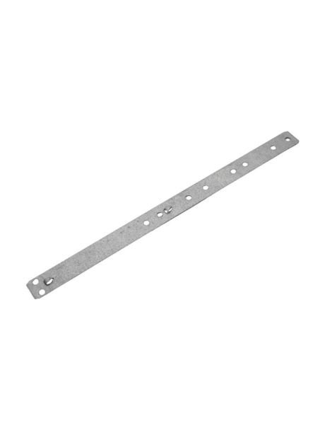 Patte Lucoroll Acier Galvanisé Embouti 12/10 Largeur 20 mm Zingué-Bichromaté