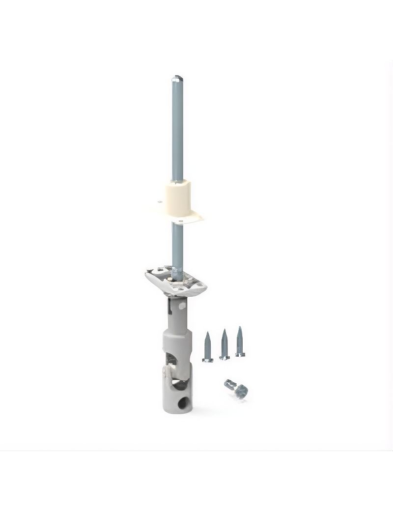 Mini Bloc Guide avec système déporté 6P7 - tige 130 mm