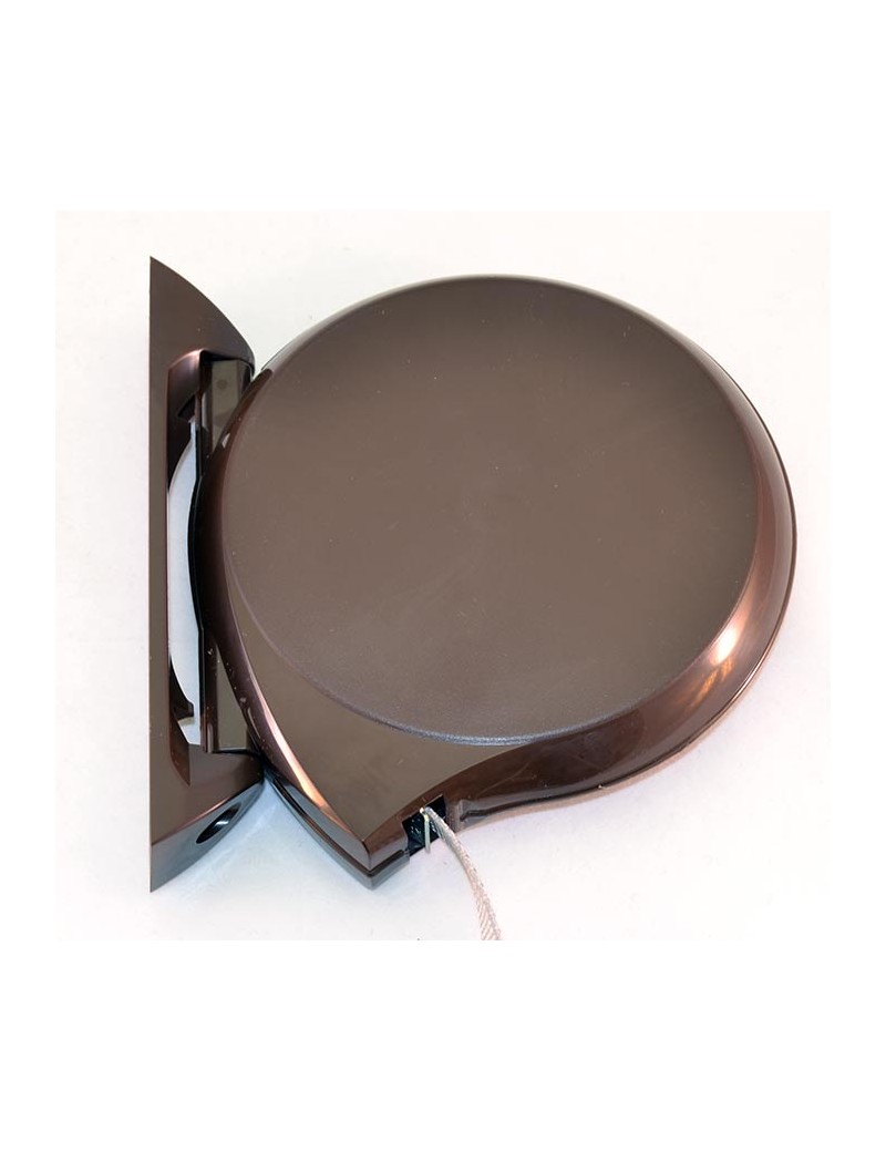 Enrouleur volet roulant CONVIV MARRON + sangle