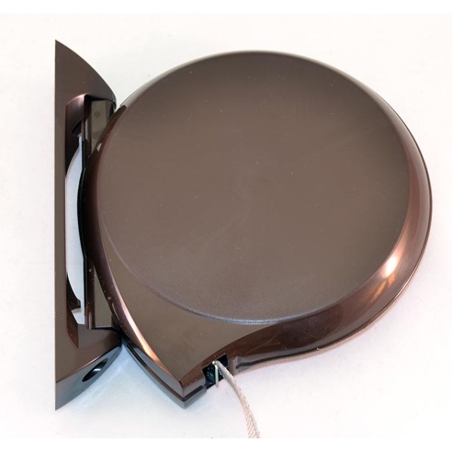 Enrouleur volet roulant CONVIV MARRON + sangle