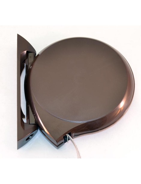 Enrouleur volet roulant CONVIV MARRON + sangle