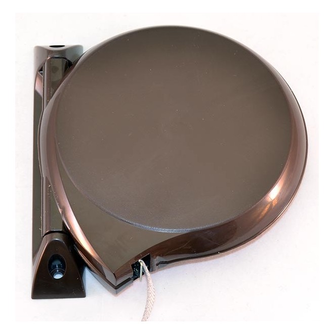 Enrouleur volet roulant CONVIV MARRON + sangle