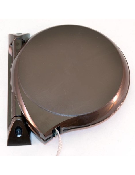 Enrouleur volet roulant CONVIV MARRON + sangle