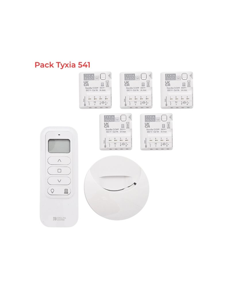 Pack TYXIA 541 pour centralisation de volets roulants