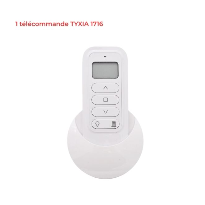 Pack TYXIA 541 pour centralisation de volets roulants - telecommande tyxia 1716