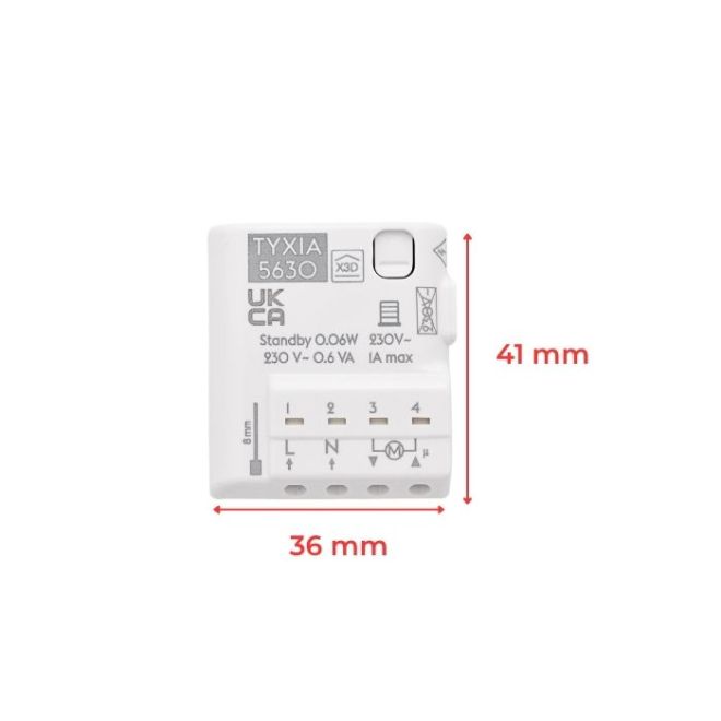 Récepteur radio Tyxia 5630 Delta Dore côtes