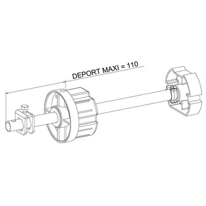 Tandem ZF80 - Tube Diam. 16
