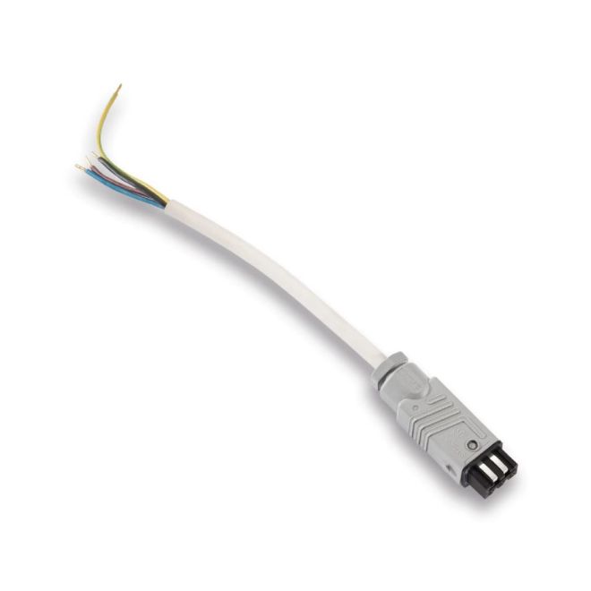 Cable Hirshmann 5m Mâle 3 broches + terre