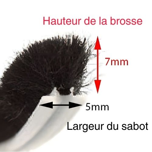 Joint brosse de volet roulant