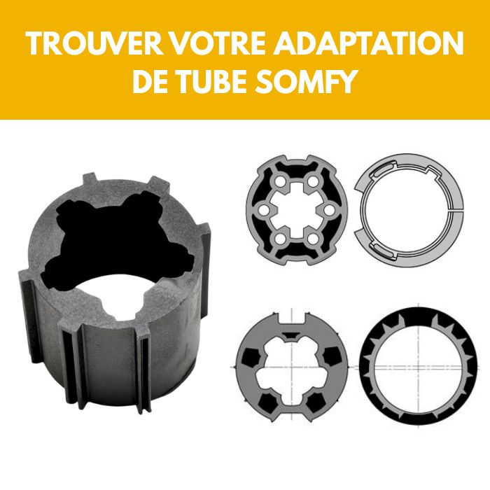 Bague d'adaptation SOMFY