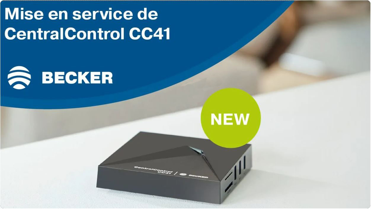 video mettre en service votre CC41