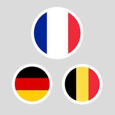 pays de fabrication: france, belgique, allemagne