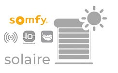 Moteur radio solaire Somfy RS100 iO