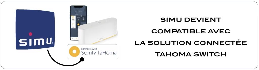 Box Tahoma Switch Somfy iO/RTS - 100% Volet Roulant