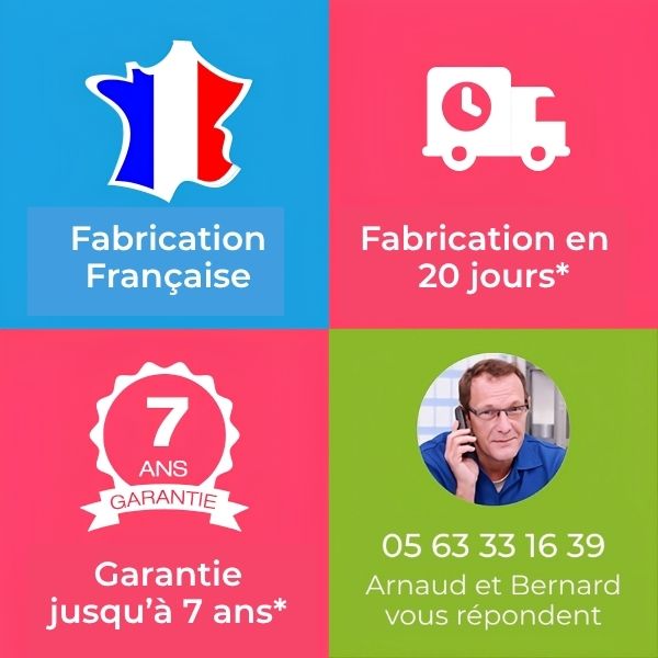Volet roulant rénovation électrique fabriqué en France