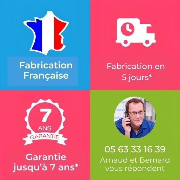Fabrication française en 5 jours