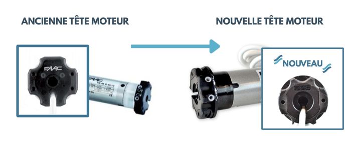 Changement de design FAAC