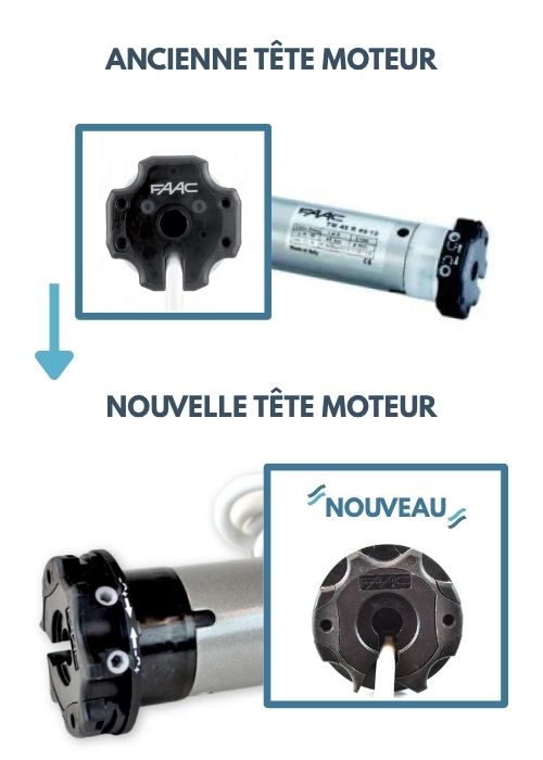 Changement de design FAAC - version mobile